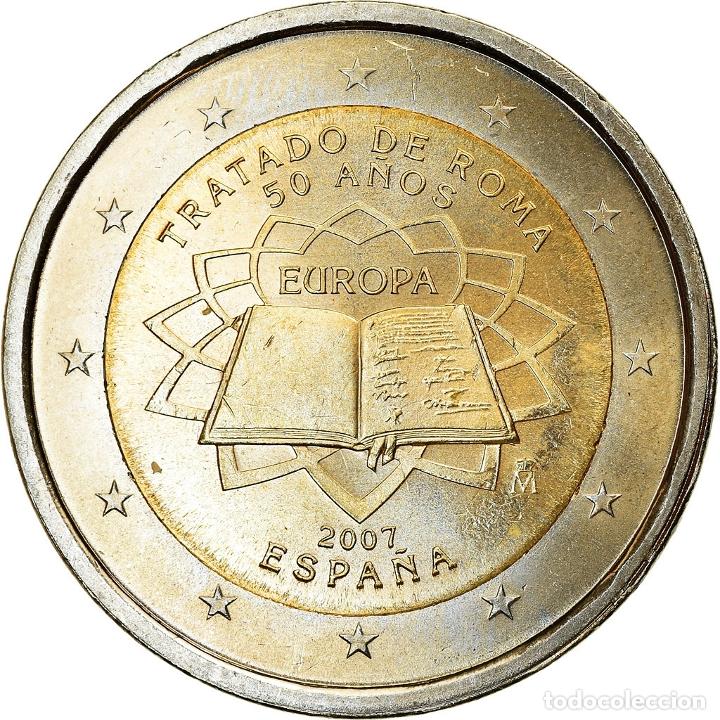 Piece Traite De Rome 50 Ans 2 Euros Prix