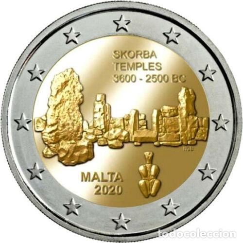 Euros: MALTA 2020 2&euro; TEMPLOS DE SKORBA - Foto 1