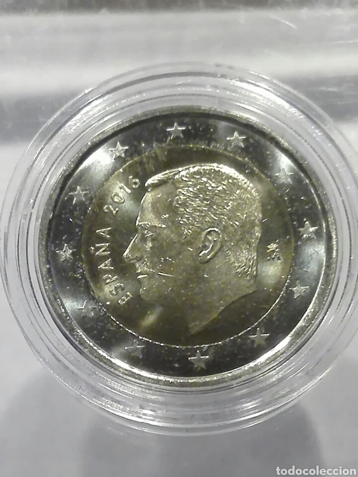 Euros: MONEDA ESPA&Ntilde;A 2 EURO 2016. .ENCAPSULADA S/C - Foto 1