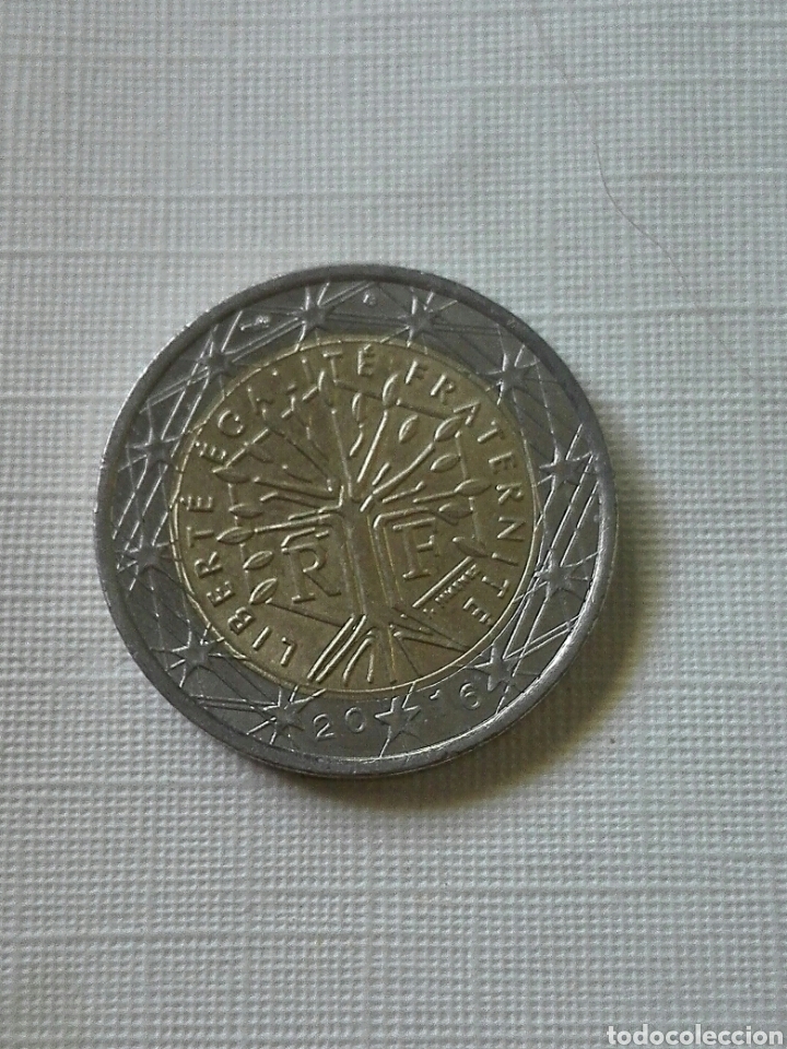 Euros: MONEDA FRANCIA 2 EURO 2016 - Foto 1