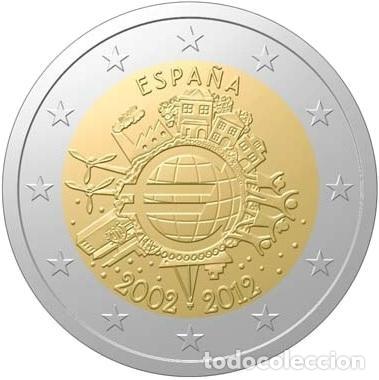 Euros: 2 Euro Espa&ntilde;a 2012 &rdquo;TYE&rdquo; SC - Foto 1