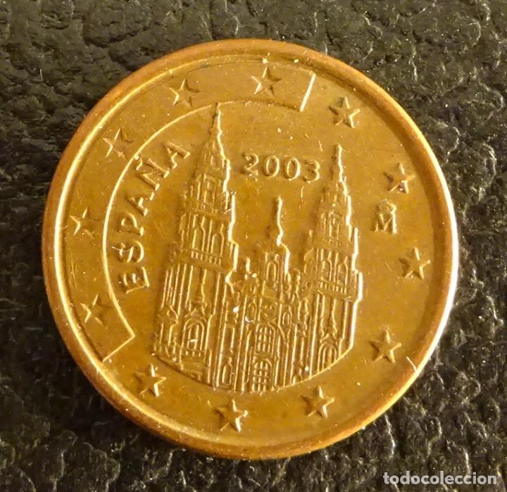 Euros: ESPA&Ntilde;A 5 C&Eacute;NTIMOS DE EURO 2003 - Foto 1