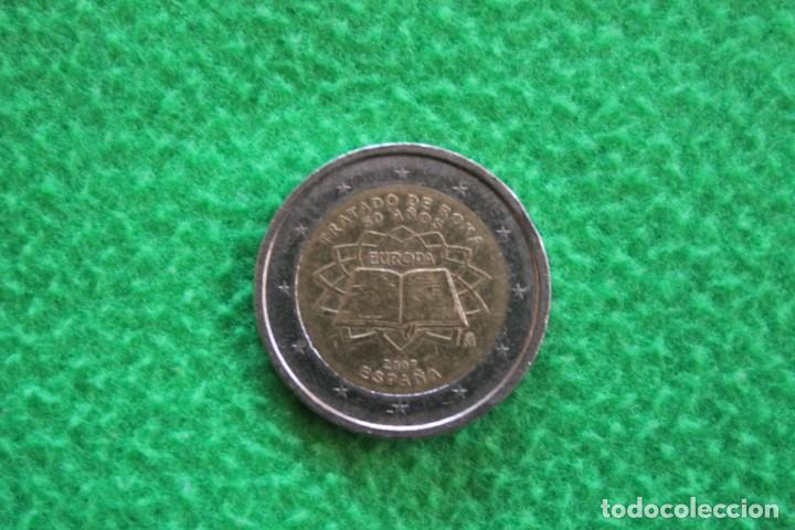 Euros: MONEDA 2 &euro;/EUROS ESPA&Ntilde;A- 50 ANIVERSARIO TRATADO DE ROMA- 2007 MBC