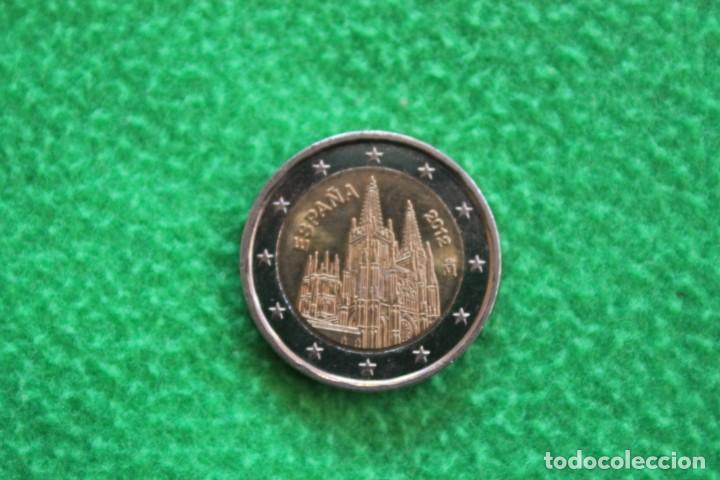 Euros: MONEDA 2 &euro;/EUROS ESPA&Ntilde;A- CATEDRAL DE BURGOS- 2012 MBC