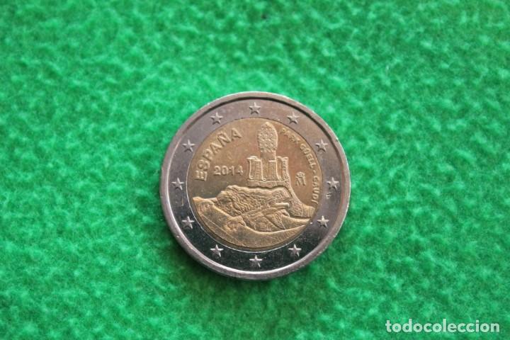 Euros: MONEDA 2 &euro;/EUROS ESPA&Ntilde;A-PARQUE G&Uuml;ELL- GAUDI-2014 MBC
