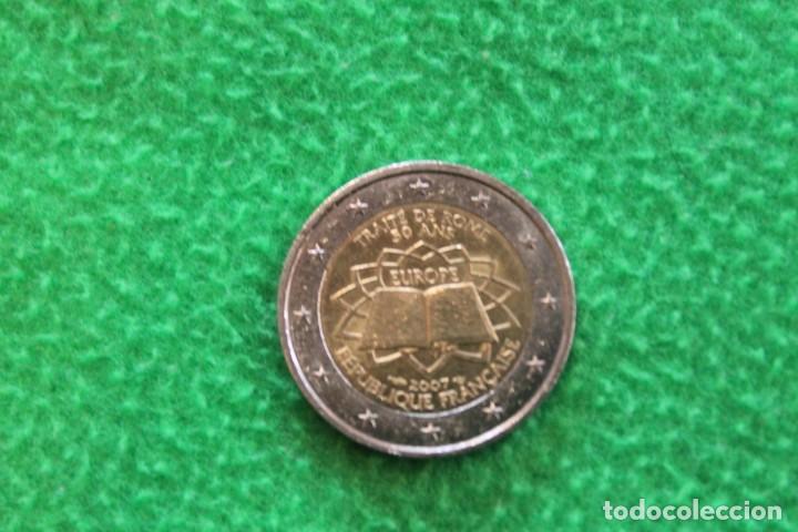 Euros: MONEDA 2 &euro;/EUROS FRANCIA- 50 ANIVERSARIO TRATADO DE ROMA- 2007 MBC