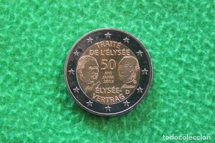 Euros: MONEDA 2 &euro;/EUROS FRANCIA- 50 ANIVERSARIO DEL TRATADO DEL ELISEO-2013 MBC