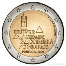 Euros: PORTUGAL 2020. MONEDA DE 2 EUROS CONMEMORATIVA DE LA UNIVERSIDAD DE COIMBRA. SIN CIRCULAR