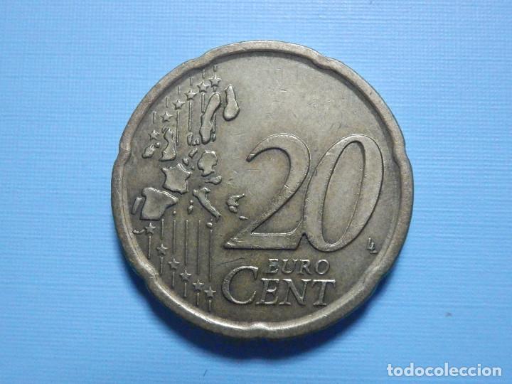 Euros: 2o c&eacute;ntimos de Euro - Espa&ntilde;a - A&ntilde;o 2000 - EBC + - Foto 2