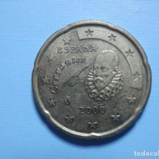 Euros: 2O CÉNTIMOS DE EURO - ESPAÑA - AÑO 2000 - SC-. Lote 228524340