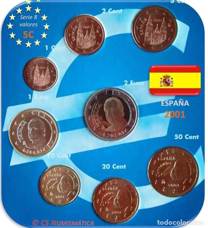 Euros: Serie Espa&ntilde;a 2001 SC - Foto 1