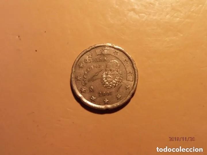 Euros: ESPA&Ntilde;A 20 C&Eacute;NTIMOS 2001 - BC - Foto 1