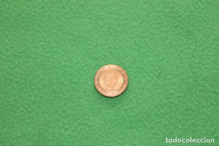 Euros: MONEDA 10 CTMOS &euro;/EURO MALTA- ESCUDO DE ARMAS DE MALTA-2008 MBC