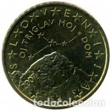 Euros: MONEDA ESLOVENIA 50 CÉNTIMOS, 2007