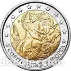 Euros: ITALIA 2005. 2 EUROS. PRIMER ANIVERSARIO DE LA FIRMA DE LA CONSTITUCIÓN EUROPEA. S/C. Lote 387968294