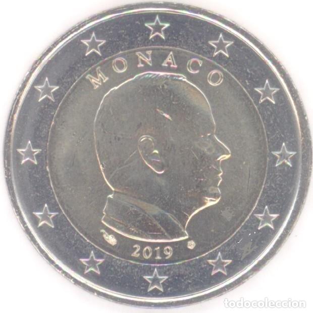 Euros: MONEDA 2 EUROS MONACO 2019 - LA NORMAL - SIN CIRCULAR - Foto 1