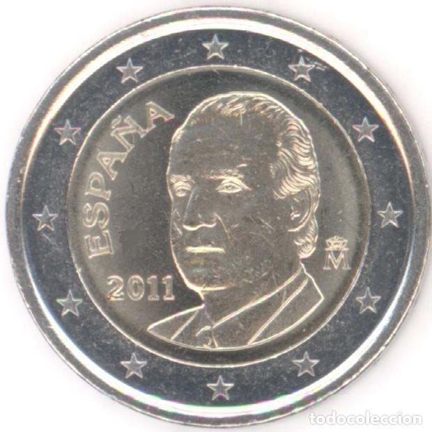 Euros: MONEDA 2 EUROS ESPA&Ntilde;A 2011 - REY - SIN CIRCULAR - Foto 1