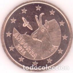 Euros: MONEDA 5 CTS ANDORRA 2014 - SIN CIRCULAR - Foto 1