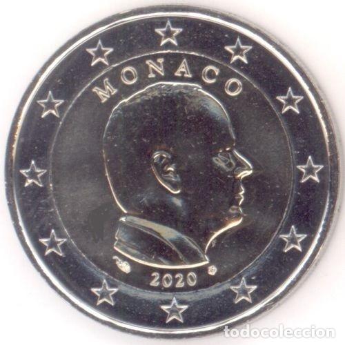 Euros: MONEDA 2 EUROS MONACO 2020 - LA NORMAL - SIN CIRCULAR - Foto 1