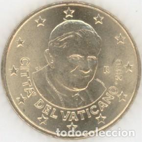 Euros: MONEDA 50 CTS VATICANO 2010 - SIN CIRCULAR - Foto 1