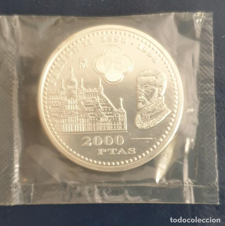 Euros: MONEDA 2000 PESETAS ESPA&Ntilde;A 1998 - FELIPE II - EN BOLSITA ORIGINAL