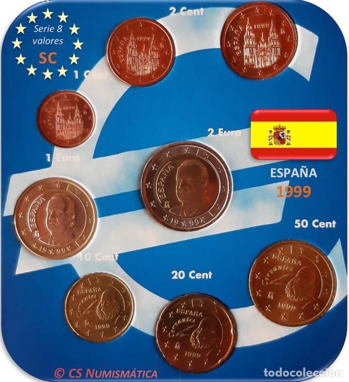 Euros: Serie Espa&ntilde;a 1999 SC - Foto 1