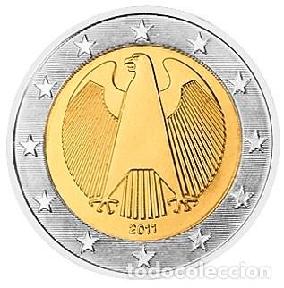 moneda 2 euros alemania 2011 - ceca f - aguila - Compra venta en  todocoleccion