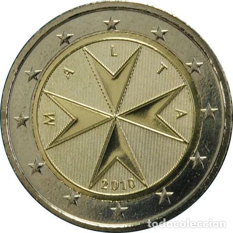 Euros: MONEDA 2 EUROS MALTA 2010 - LA NORMAL - SIN CIRCULAR - Foto 1