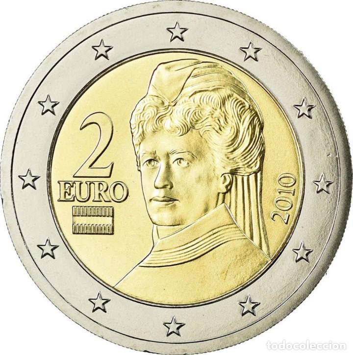Euros: MONEDA 2 EUROS AUSTRIA 2010 - LA NORMAL - SIN CIRCULAR - Foto 1