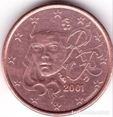 Euros: MONEDA 1 CT FRANCIA 2001 - SIN CIRCULAR - Foto 1