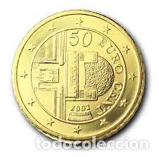 Euros: MONEDA 50 CTS AUSTRIA 2002 - SIN CIRCULAR