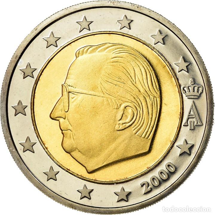 Euros: MONEDA 2 EUROS BELGICA 2000 - SIN CIRCULAR