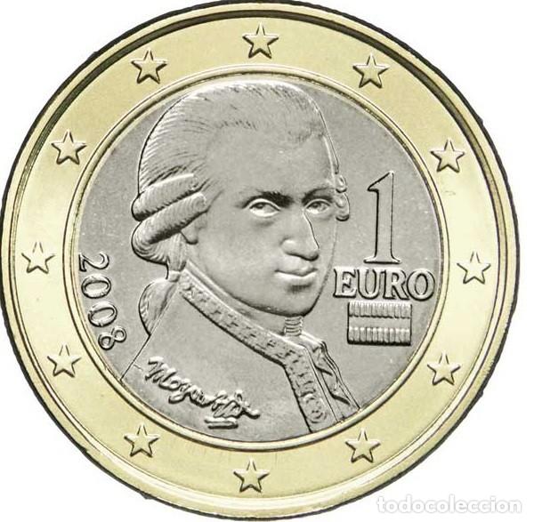 Euros: MONEDA 1 EURO AUSTRIA 2008 - SIN CIRCULAR - Foto 1