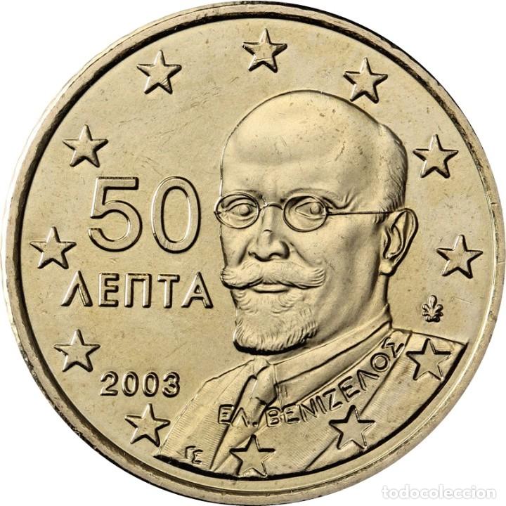 Euros: MONEDA 50 CTS GRECIA 2003 - SIN CIRCULAR - Foto 1