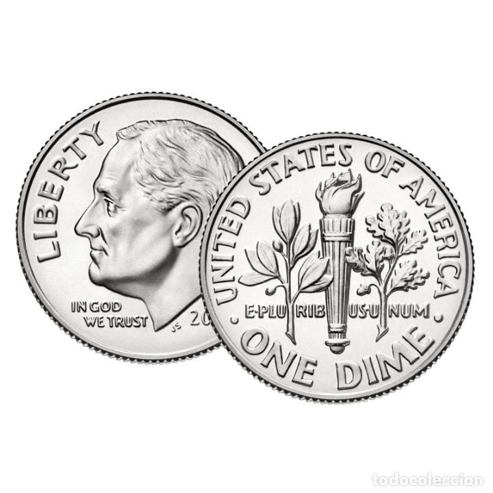 Euros: DIME DOLAR USA 2000 - CECA D - ROOSEVELT - SIN CIRCULAR - Foto 1