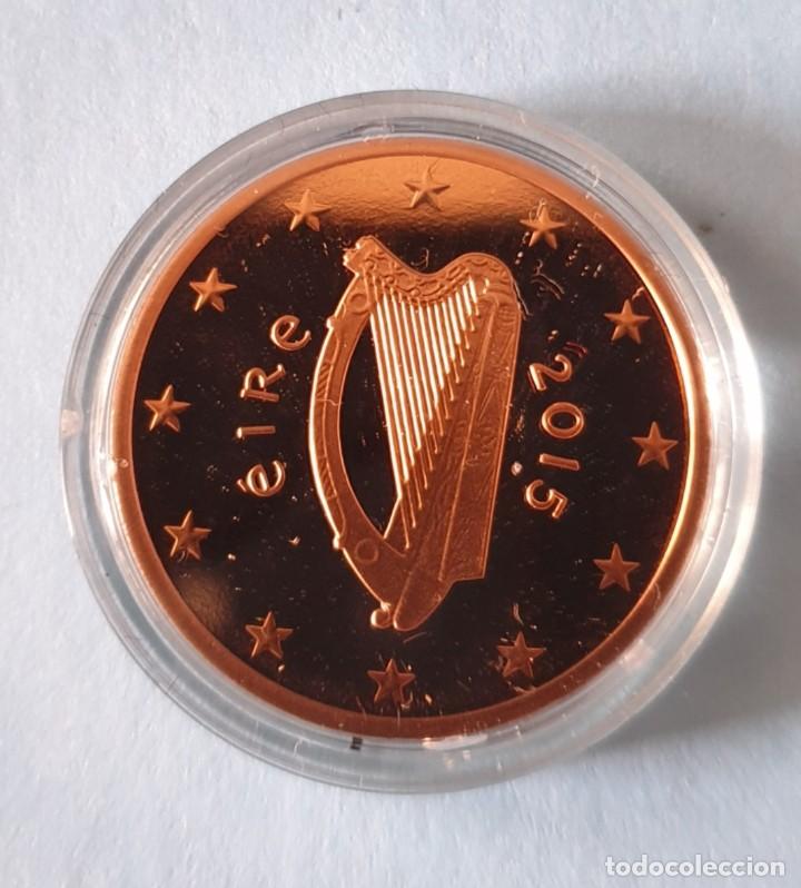 Euros: MONEDA 1 CT IRLANDA 2015 PROOF - EN CAPSULA - Foto 1