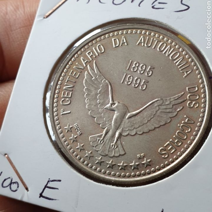 Euros: Azores A&ccedil;ores 100 escudos 1995 &ndash; animal (1)
