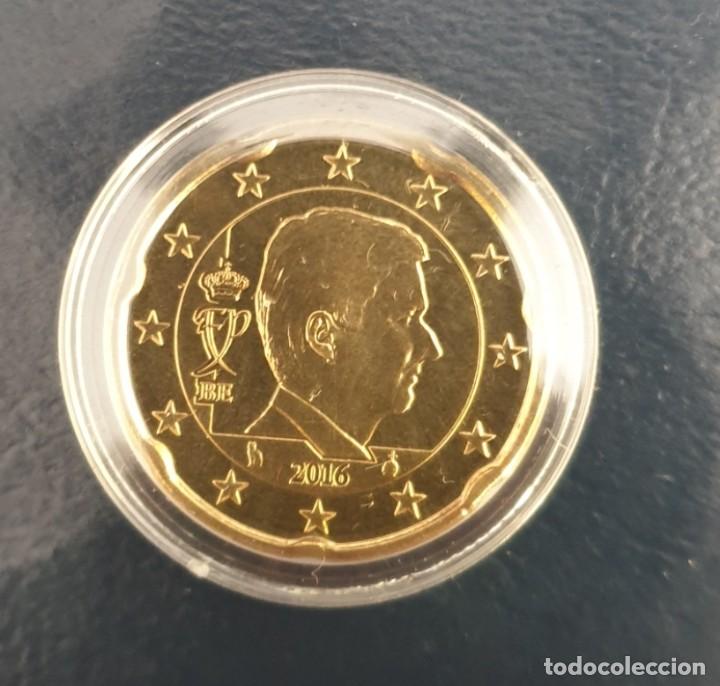 Euros: MONEDA 50 CTS BELGICA 2016 - PROOF - EN CAPSULA