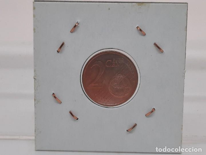 Euros: MONACO 2 CENTIMOS 2001 - SIN CIRCULAR - MUY RARO - Foto 2