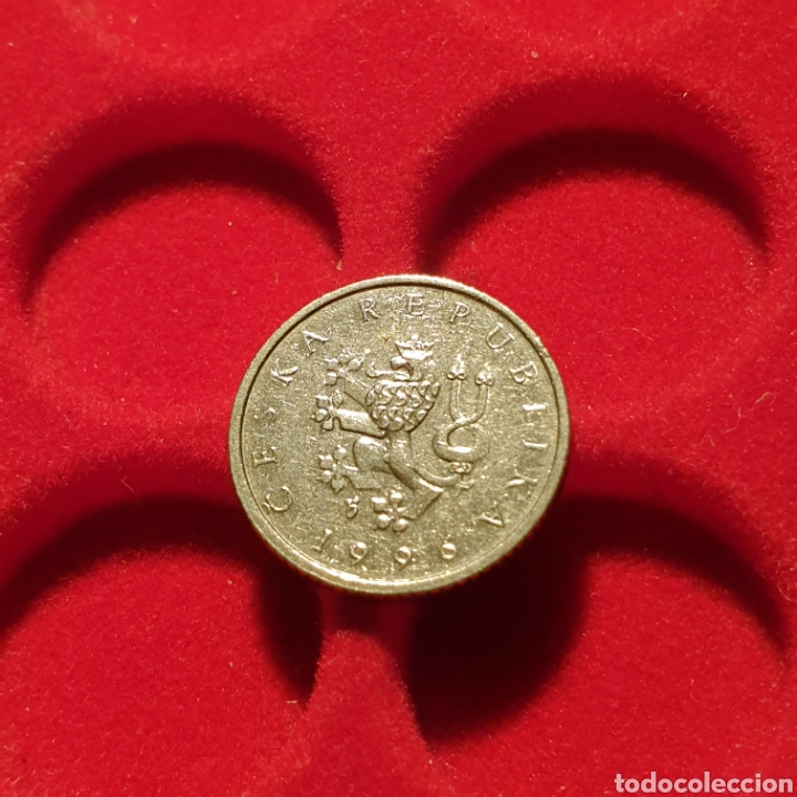 Euros: Republica Checa &ndash; Chequia &ndash; 1 corona 1996