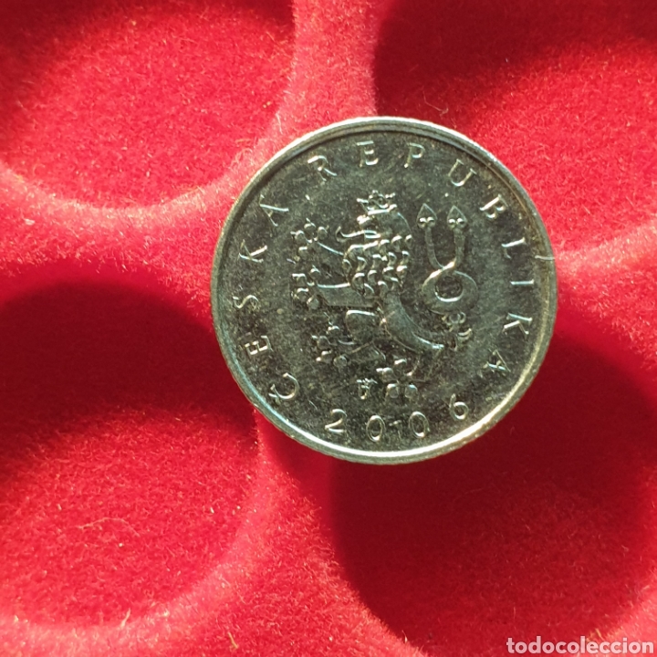 Euros: Republica Checa &ndash; Chequia &ndash; 1 corona 2006