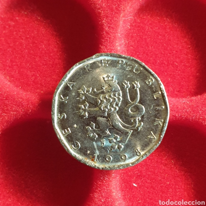 Euros: Republica Checa &ndash; Chequia &ndash; 2 coronas 1998