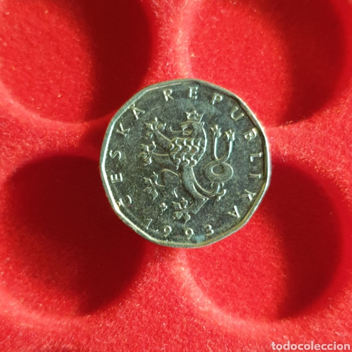 Euros: Republica Checa &ndash; Chequia &ndash; 2 coronas 1993