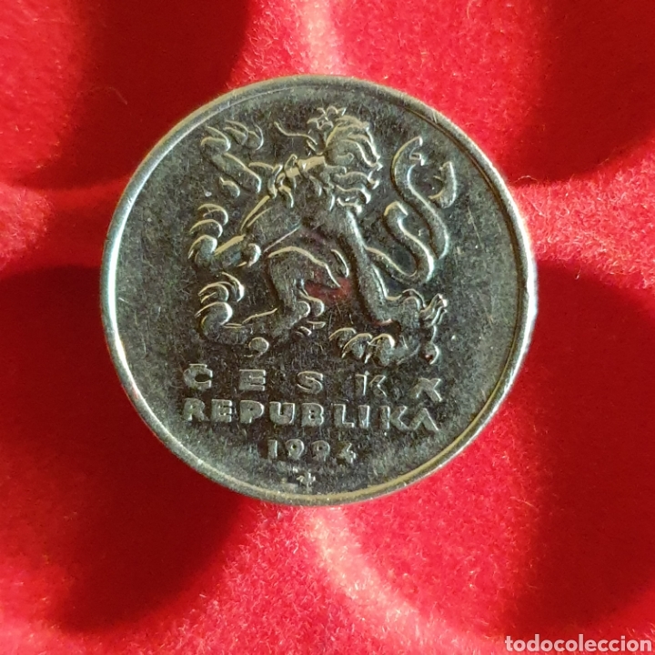 Euros: Republica Checa &ndash; Chequia &ndash; 5 coronas 1994