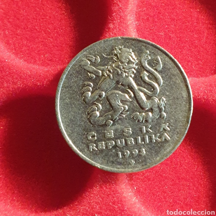 Euros: Republica Checa &ndash; Chequia &ndash; 5 coronas 1993