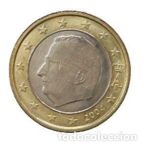 Euros: MONEDA 1 EURO BELGICA 2004 - SIN CIRCULAR