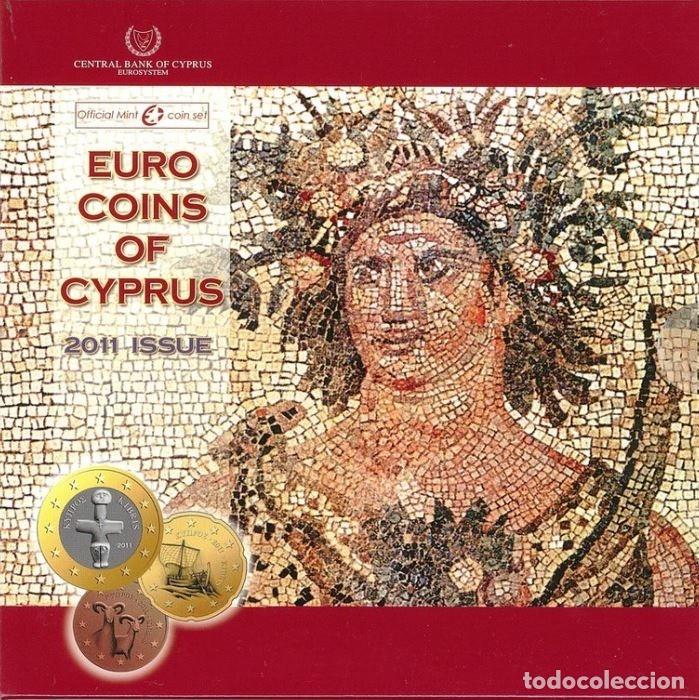Euros: CARTERA CHIPRE 2011 - 8 VALORES - Foto 1