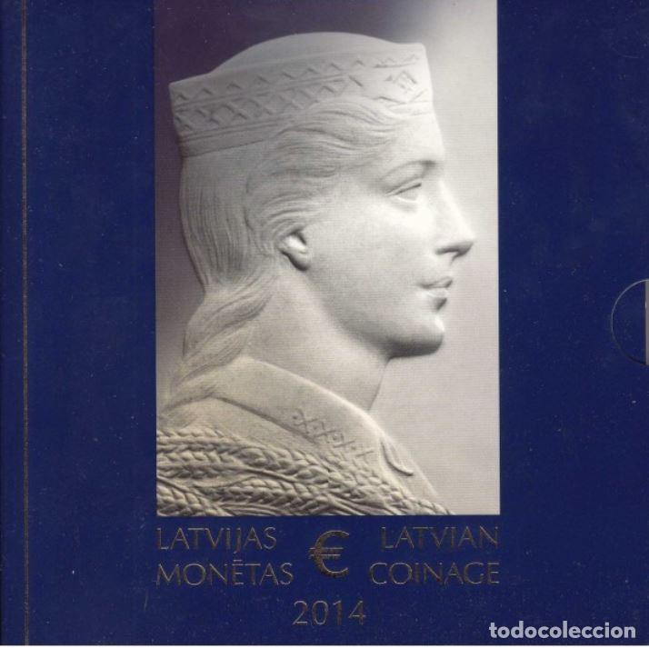 Euros: CARTERA LETONIA 2014 - 8 VALORES - Foto 1