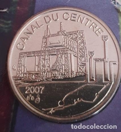 Euros: MEDALLA SACADA DE CARTERA BELGICA 2007