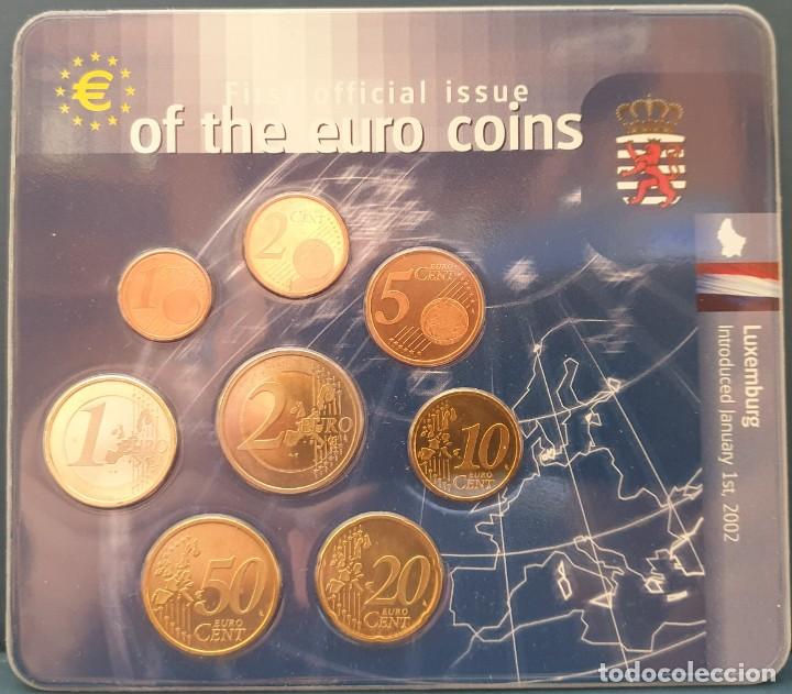 cartera / blister luxemburgo 2002 - 8 monedas - - Compra venta en  todocoleccion